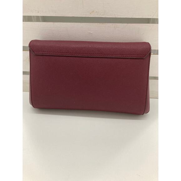 KATE SPADE, SMALL WINE SAFFIANO LEATHER CROSSBODY BAG - Picture 2 of 9